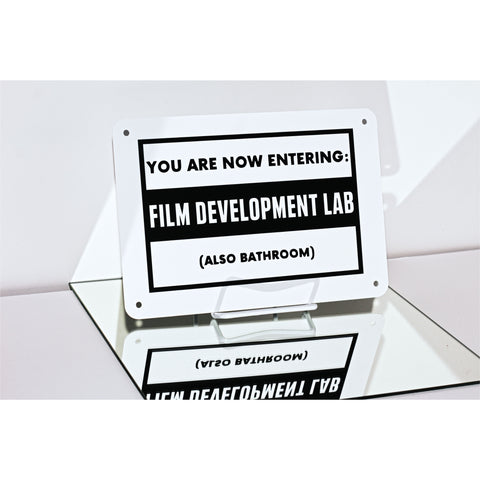 Film Development Lab Sign for Home Developers
