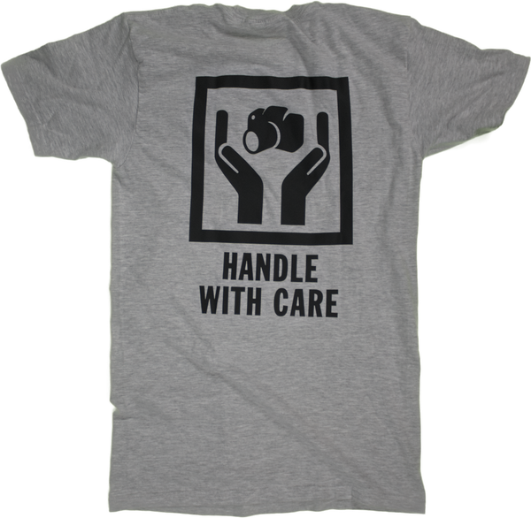 "Handle With Care" T-Shirt by GachaFilm